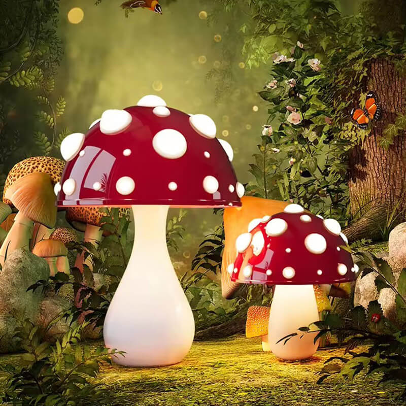 Pilz Schreibtischlampe