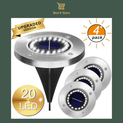 New Waterproof Solar Powered Garden Lights - Luxinsly