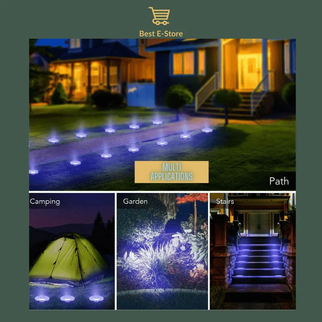 New Waterproof Solar Powered Garden Lights - Luxinsly