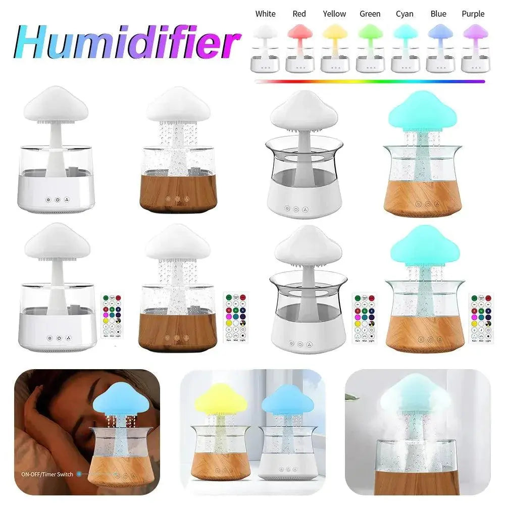 Aromatic Night Light Humidifier - Luxinsly