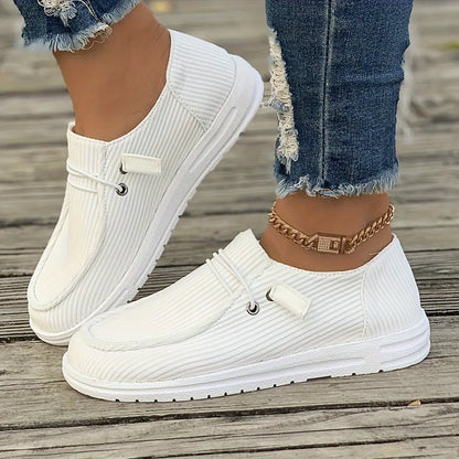 Non Slip Canvas Women Sneakers Luxinsly