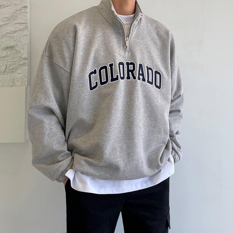 Half Zip Colorado Turtleneck Sweater - Luxinsly