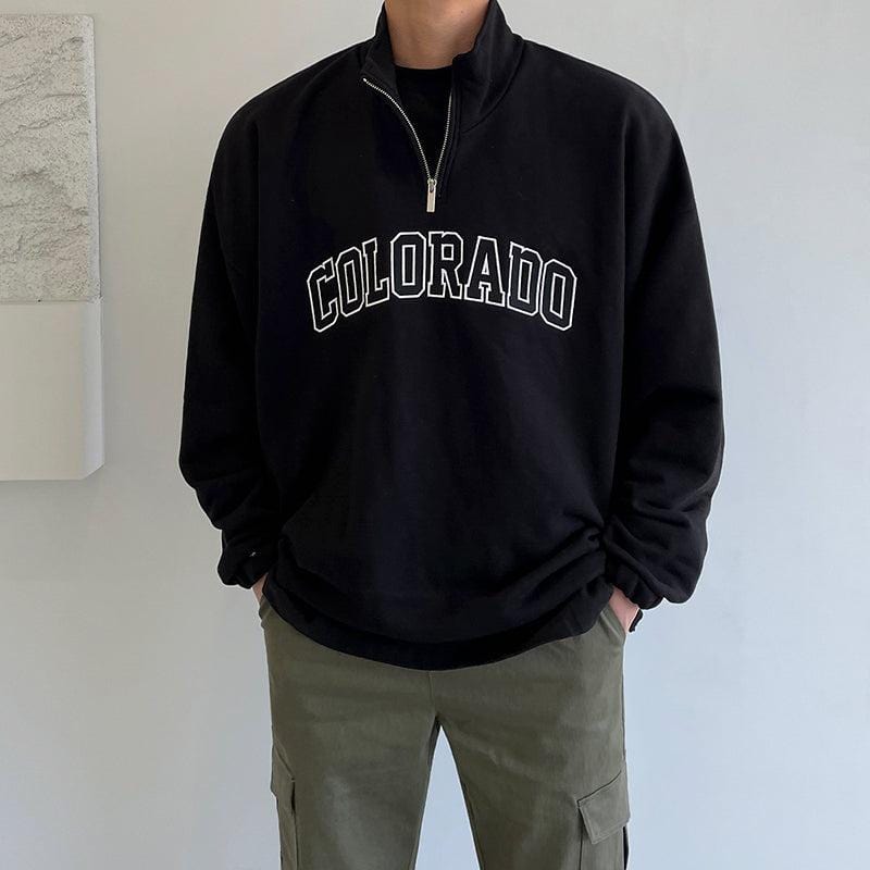 Half Zip Colorado Turtleneck Sweater - Luxinsly