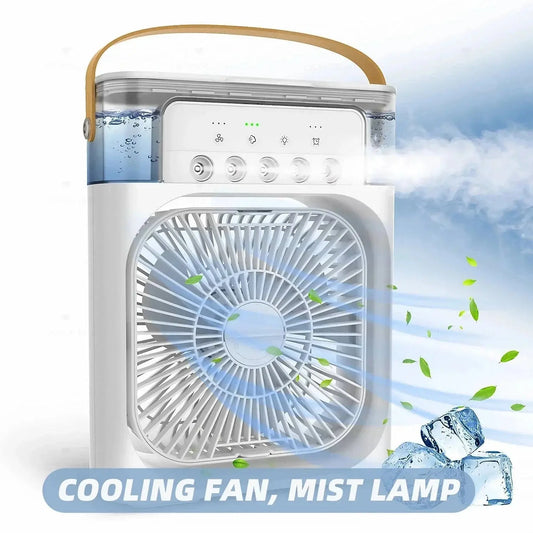 Portable Air Conditioner Fan 100% Colling Provider + Moist Creater Enjoy Your Summer With Musk Conditioner Luxinsly