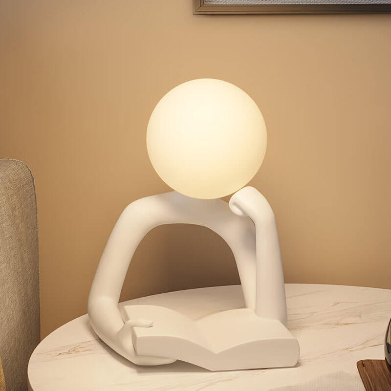 Reader Desk Lamp Ornament