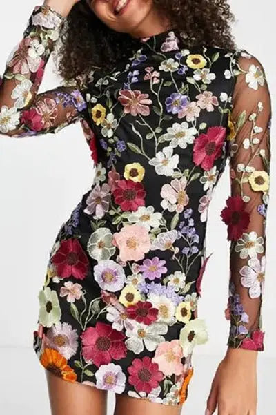 Roxie floral dress | LAST DAY OF SALE! Luxinsly