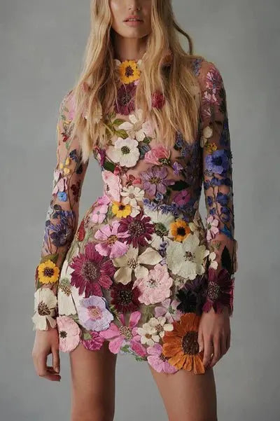 Roxie floral dress | LAST DAY OF SALE! Luxinsly