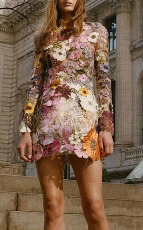 Roxie floral dress | LAST DAY OF SALE! Luxinsly