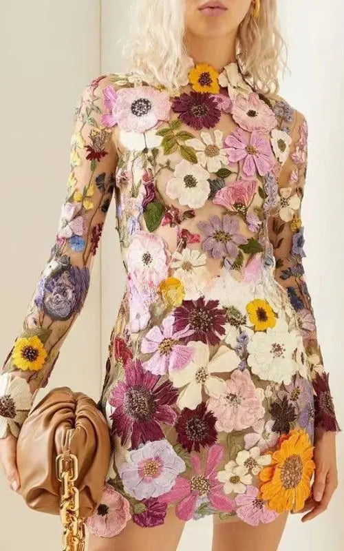 Roxie floral dress | LAST DAY OF SALE! Luxinsly