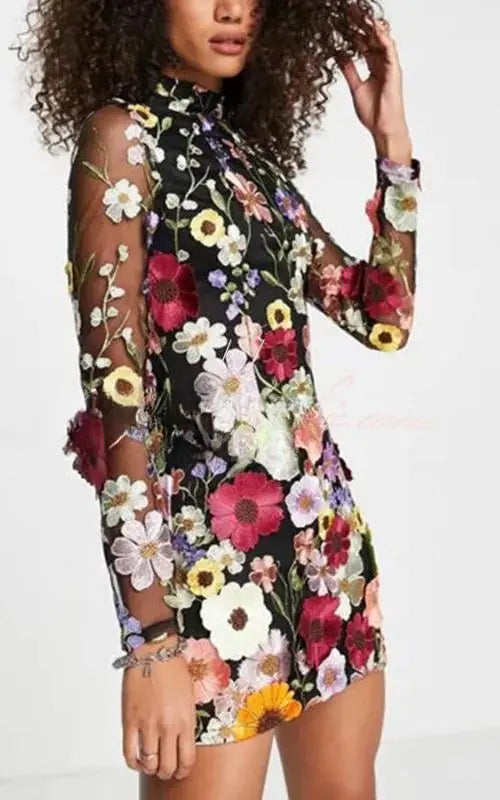 Roxie floral dress | LAST DAY OF SALE! Luxinsly