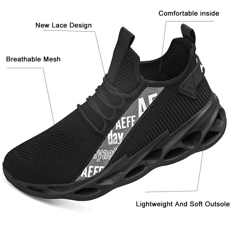 Men's Lightweight Breathable Sneakers | Casual Athletic Shoes for Jogging and Tennis