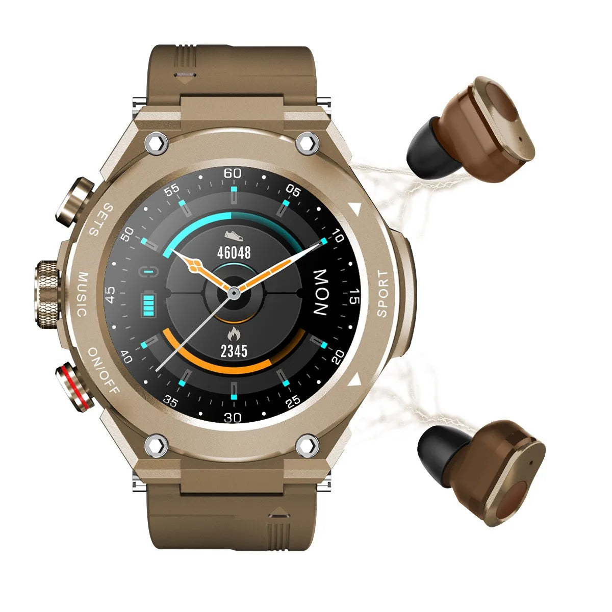 New T92 Pro Smartwatch with Earbuds - Bluetooth Headset | FINAL DAY OF SALE! - Luxinsly