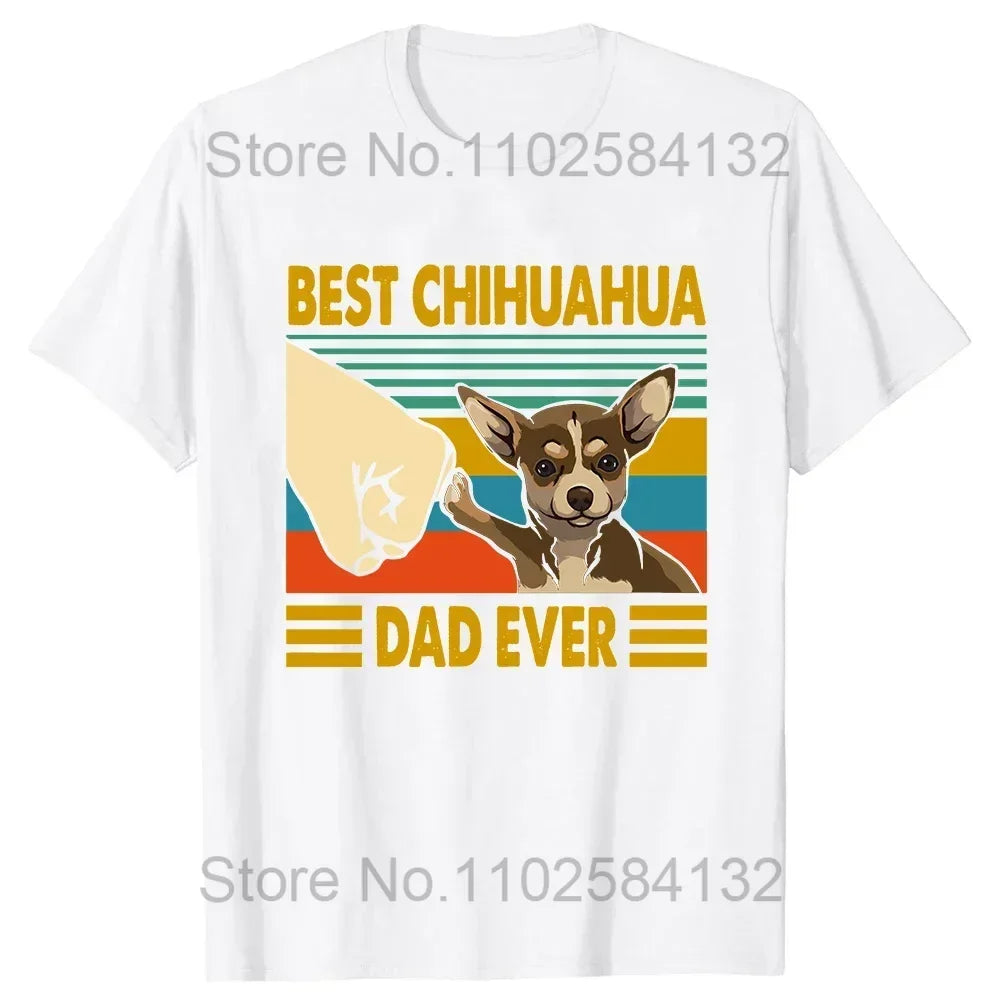 Chihuahua Trainer Funny Dog Tee: Professional Pets Round Neck Casual Fashion T-Shirt