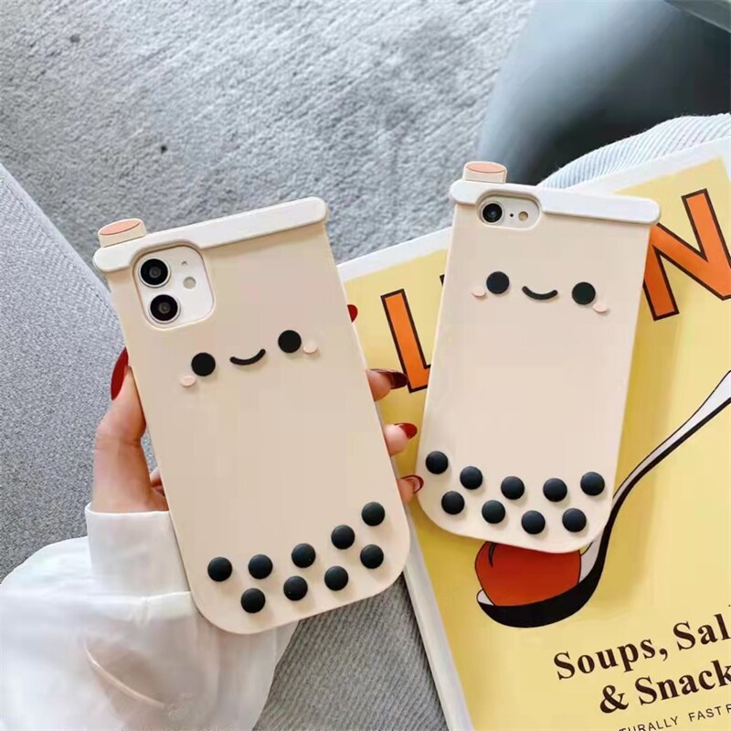 Boba Tea Phone Case - Luxinsly