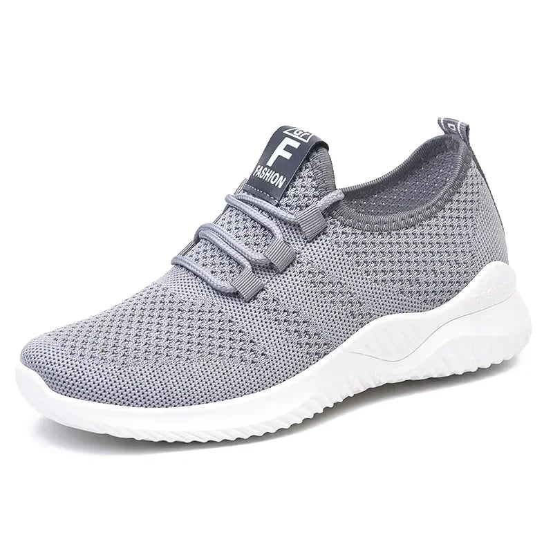 2023 Summer Women's Casual Sneakers: Comfortable Breathable Platform Shoes for Fashionable and Versatile Style - Luxinsly