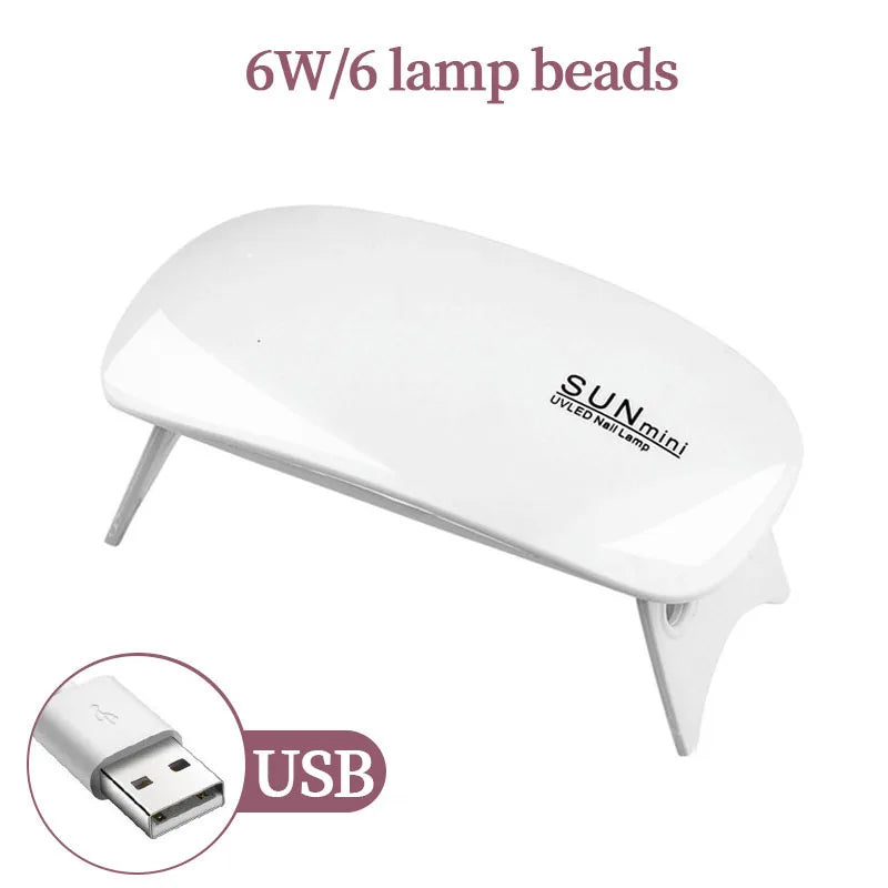 Mini Mouse Gel Nail Polish Drying Lamp