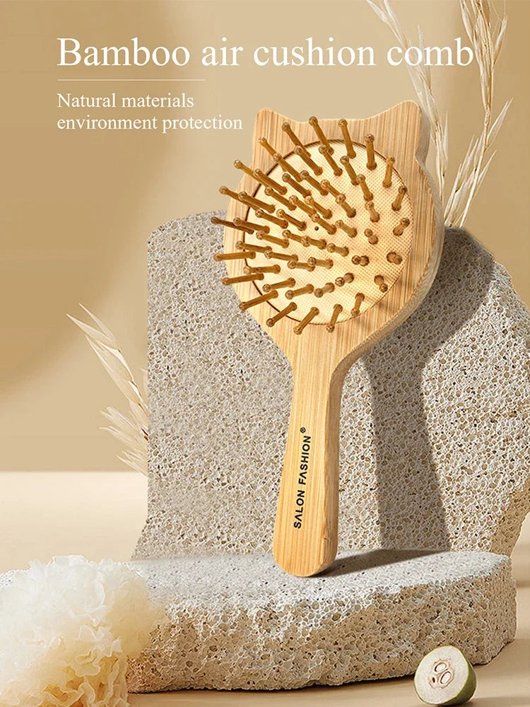 Eco-Friendly Bamboo Hair Brush