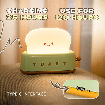 Toasty Slice Night Light - Luxinsly