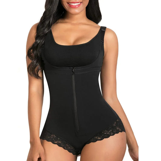 Colombian Shapewear Girdle for Women – Waist Trainer for Flat Stomach - Luxinsly