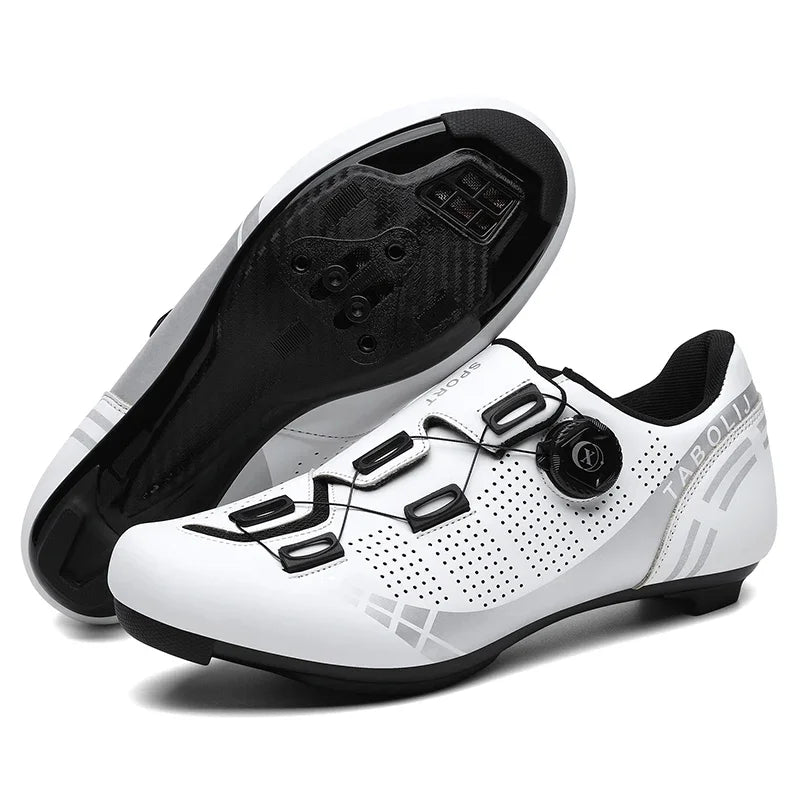 2024 Baasploa Men Cycling Shoes Breathable Road Bike Mtb Sneakers Men Professional Lightweight Mountain Racing Footwear Non-Slip