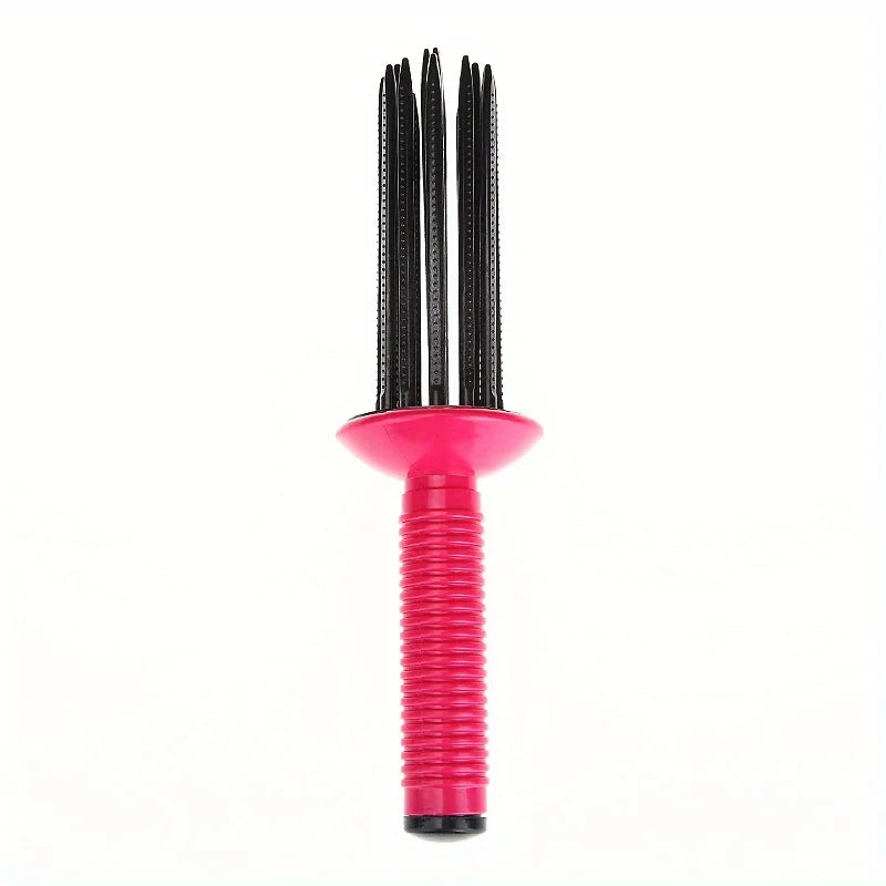 Professional Round Hair Brush for Fluffy Curls and Hairstyling