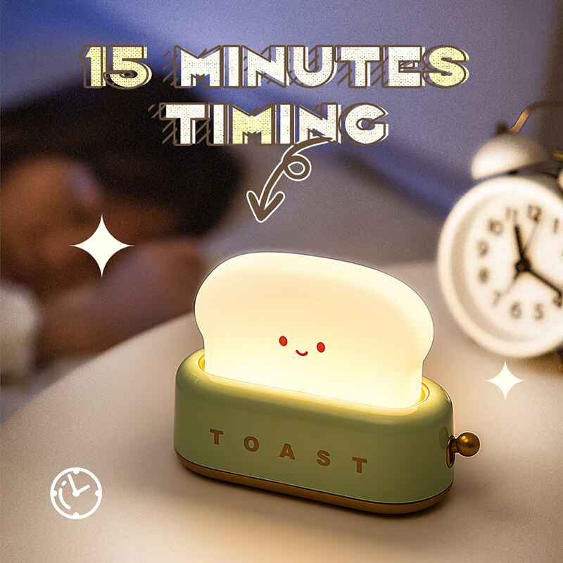 Toasty Slice Night Light - Luxinsly