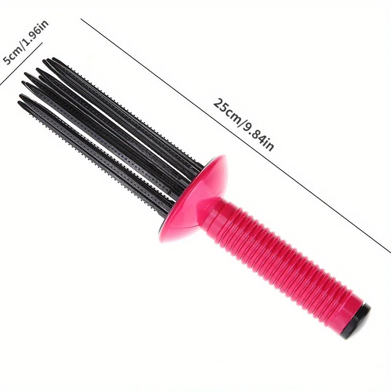 Professional Round Hair Brush for Fluffy Curls and Hairstyling