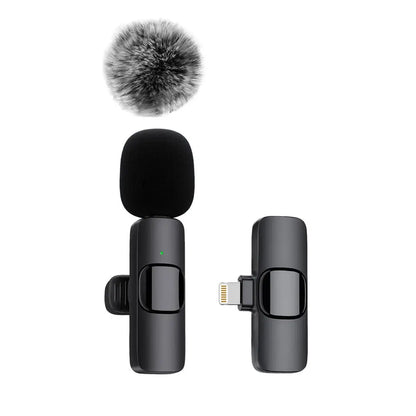 Wireless Audio Video Recording Mini Microphone - Luxinsly