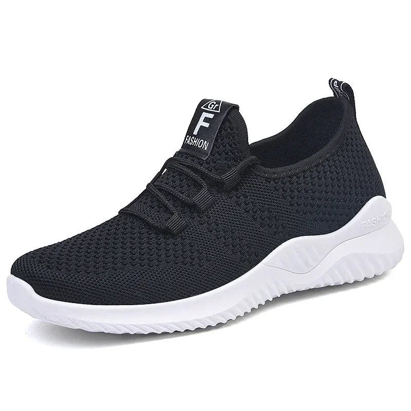 2023 Summer Women's Casual Sneakers: Comfortable Breathable Platform Shoes for Fashionable and Versatile Style - Luxinsly