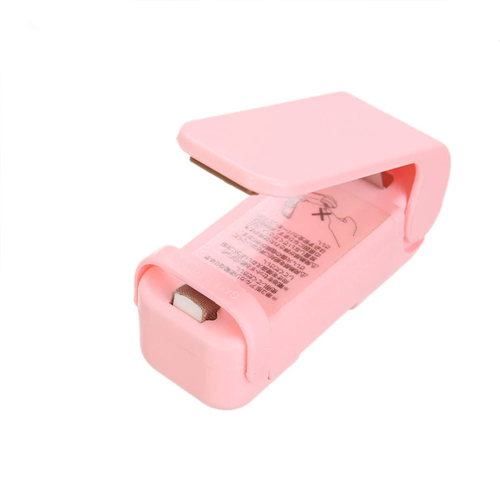 Portable Mini Heat Sealing Machine - Thermal Plastic Sealer for Kitchen Accessories - Luxinsly