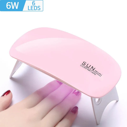 Mini Mouse Gel Nail Polish Drying Lamp - Luxinsly