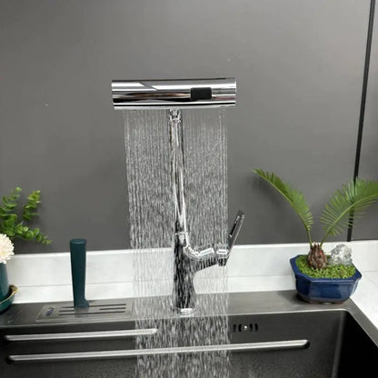 StreamFlow® | Waterfall Kitchen Faucet - Luxinsly