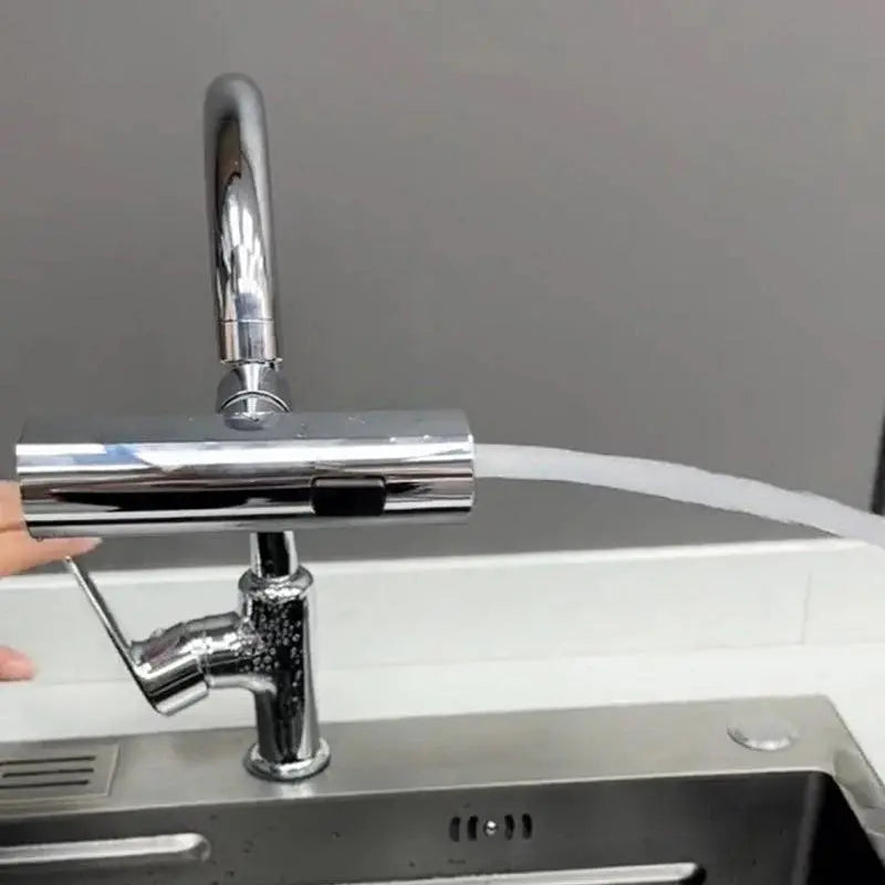 StreamFlow® | Waterfall Kitchen Faucet - Luxinsly