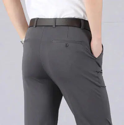 Supreme Stretch Men's Classic Slacks Luxinsly