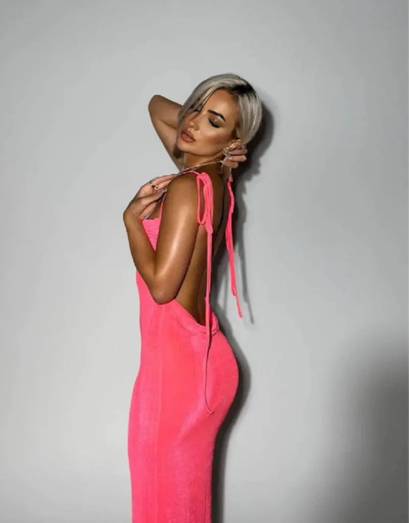 The Ari Backless Dress | FINAL DAY OF SALE! - Luxinsly