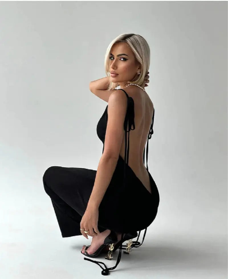 The Ari Backless Dress | FINAL DAY OF SALE! - Luxinsly