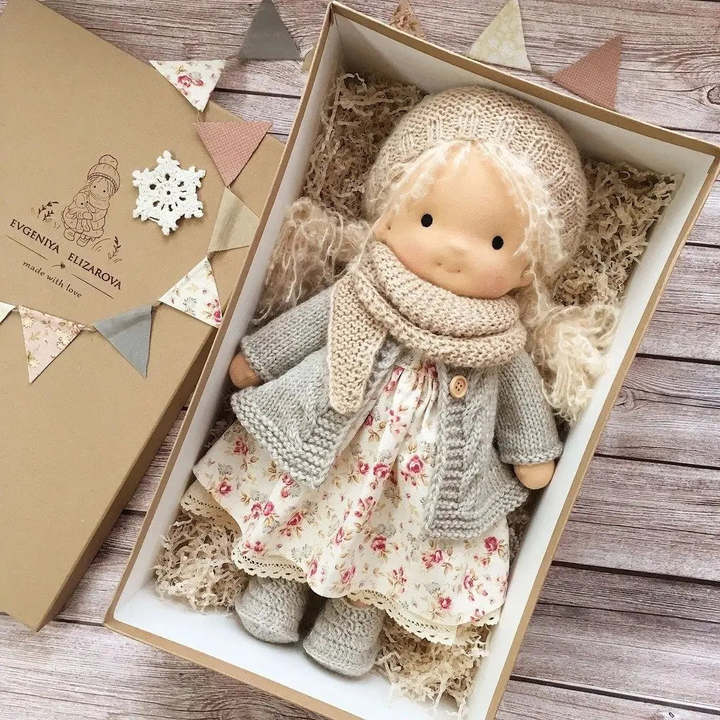 🎁🎁The Best Gift for Kids-Handmade Waldorf Doll👧(Buy2 Free Shipping) Luxinsly