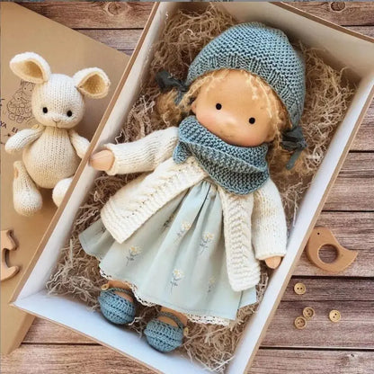 🎁🎁The Best Gift for Kids-Handmade Waldorf Doll👧(Buy2 Free Shipping) Luxinsly