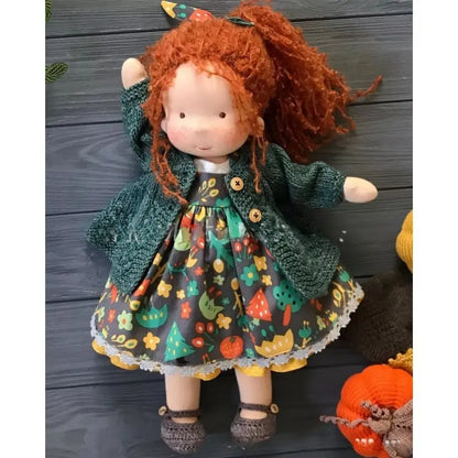 🎁🎁The Best Gift for Kids-Handmade Waldorf Doll👧(Buy2 Free Shipping) Luxinsly