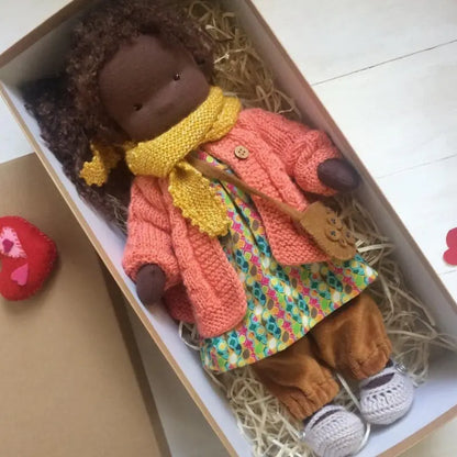 🎁🎁The Best Gift for Kids-Handmade Waldorf Doll👧(Buy2 Free Shipping) Luxinsly