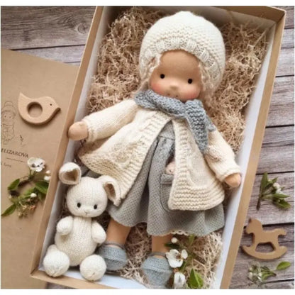 🎁🎁The Best Gift for Kids-Handmade Waldorf Doll👧(Buy2 Free Shipping) Luxinsly