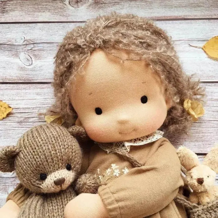 🎁🎁The Best Gift for Kids-Handmade Waldorf Doll👧(Buy2 Free Shipping) Luxinsly