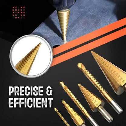 Titanium Plating Drill Bit Set（6pcs）| LAST DAY FOR SALE! Luxinsly