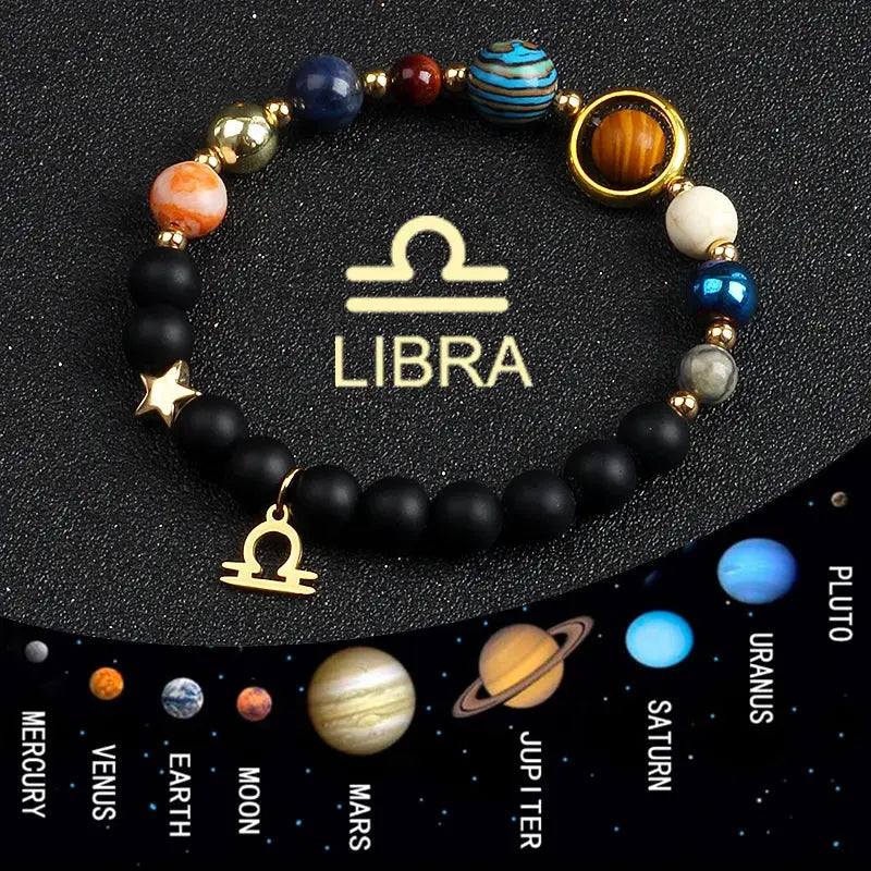 Universe Zodiac Bracelets Luxinsly