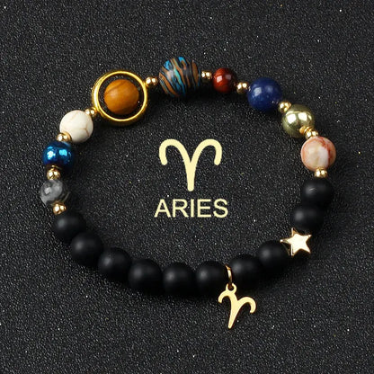 Universe Zodiac Bracelets Luxinsly