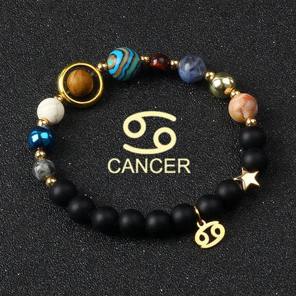 Universe Zodiac Bracelets Luxinsly