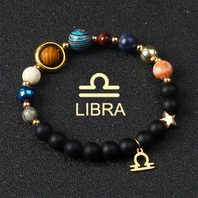 Universe Zodiac Bracelets Luxinsly