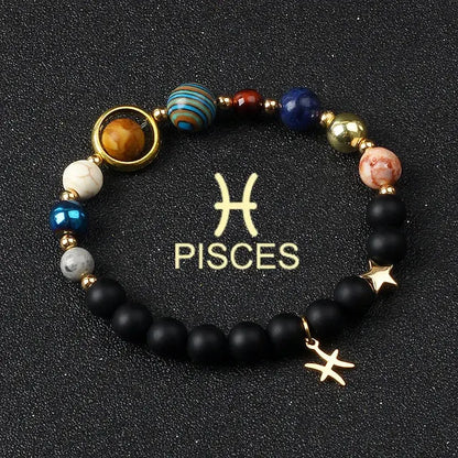 Universe Zodiac Bracelets Luxinsly