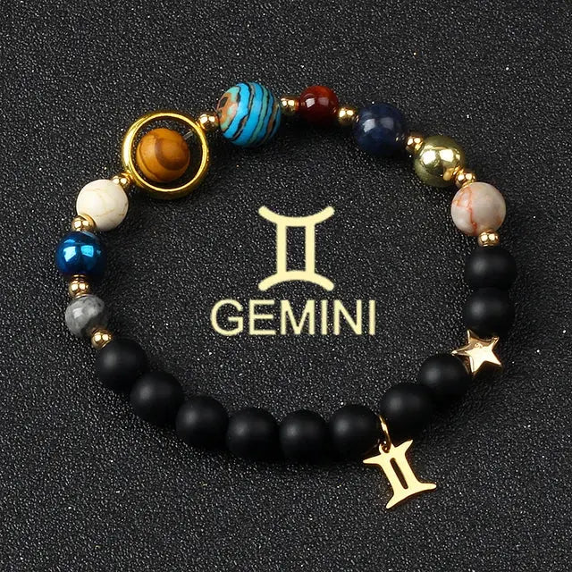 Universe Zodiac Bracelets Luxinsly