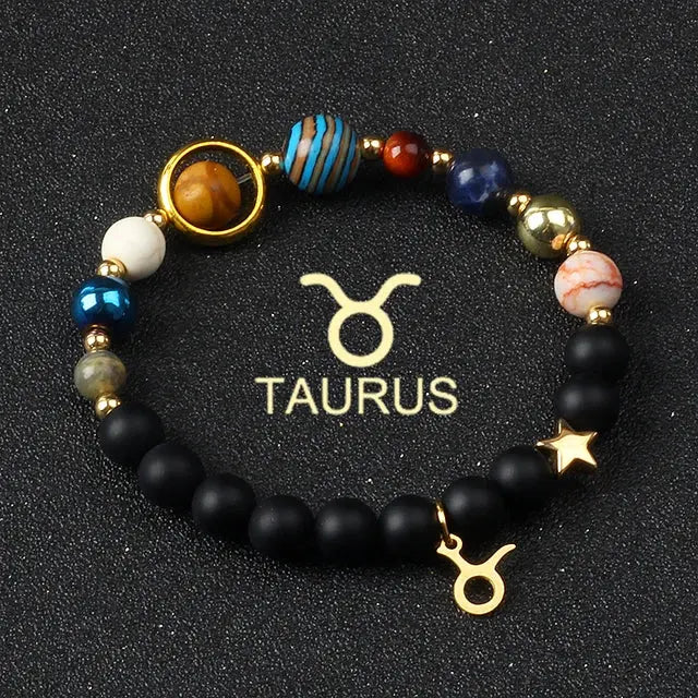 Universe Zodiac Bracelets Luxinsly